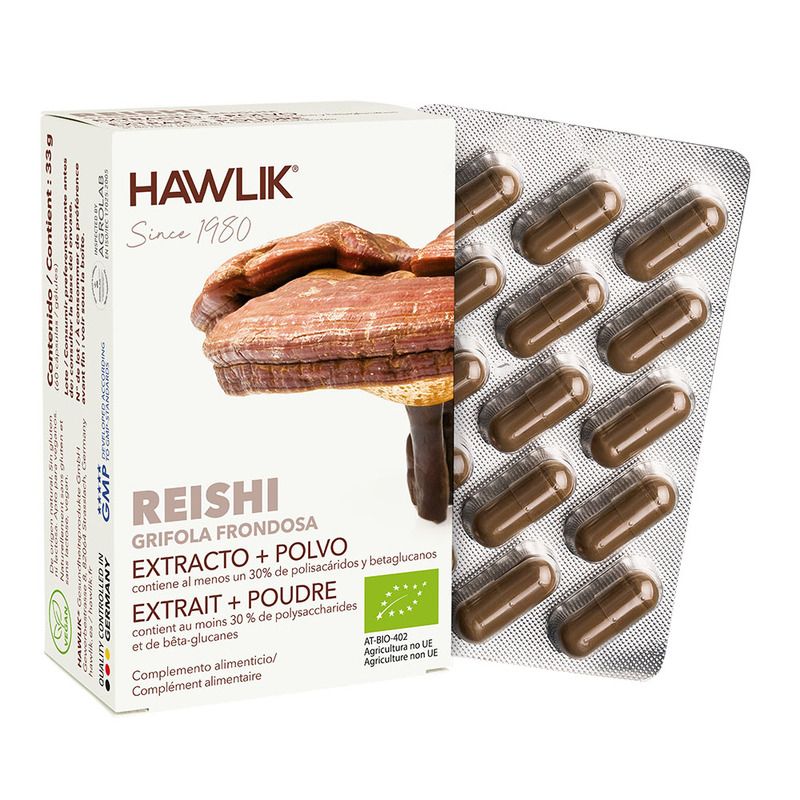 HAWLIK Bio Reishi cápsulas