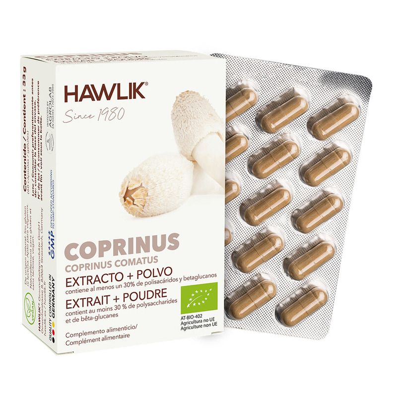 Coprinus orgánico Extracto + Polvo
