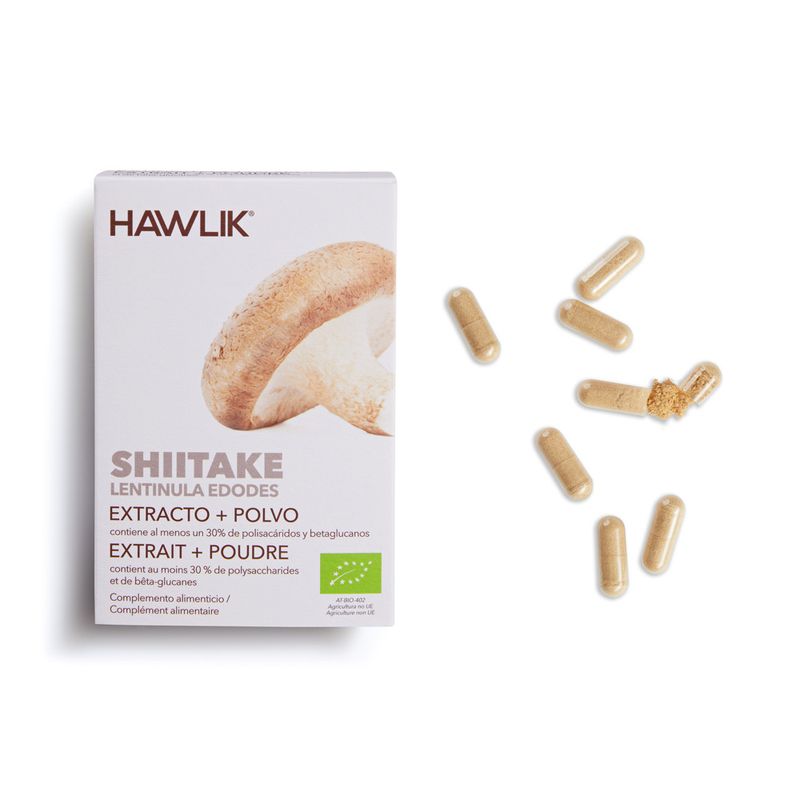 HAWLIK Bio Shiitake cápsulas
