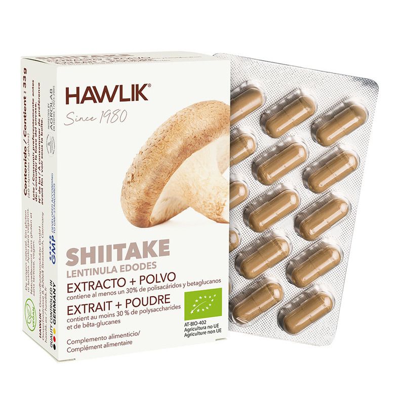 HAWLIK Bio Shiitake cápsulas