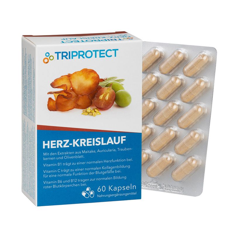 HAWLIK TriProtect Herz Kreislauf 60 Kapseln