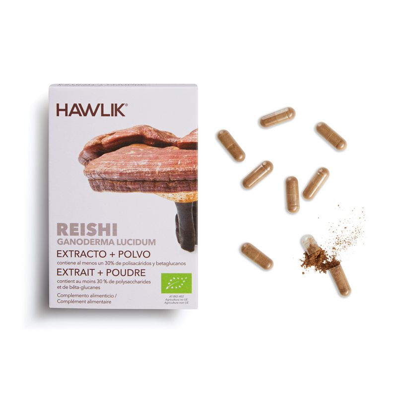 HAWLIK Bio Reishi cápsulas